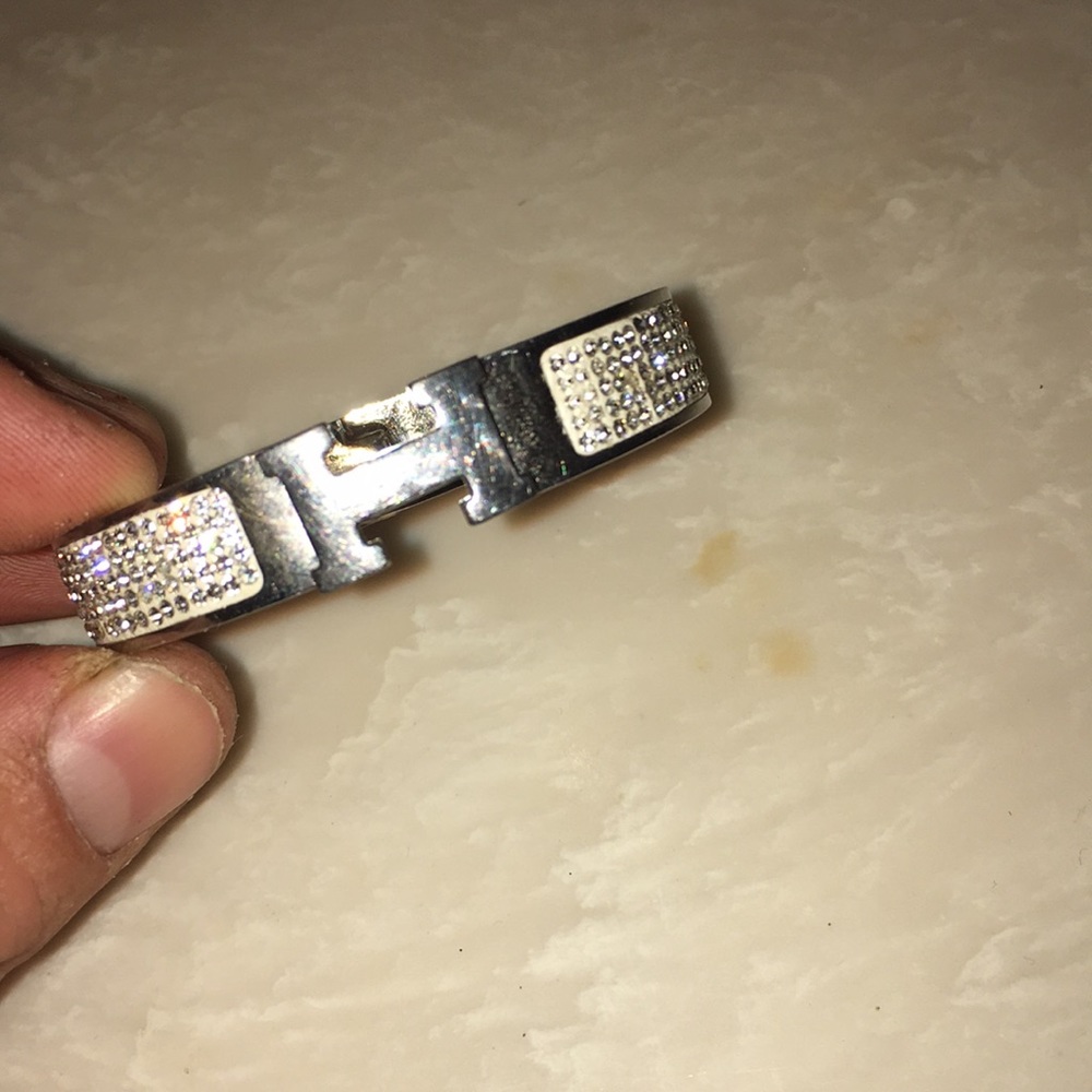 Hermès diamond bracelet